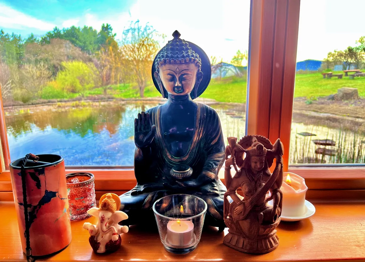 Pokojný meditačný priestor